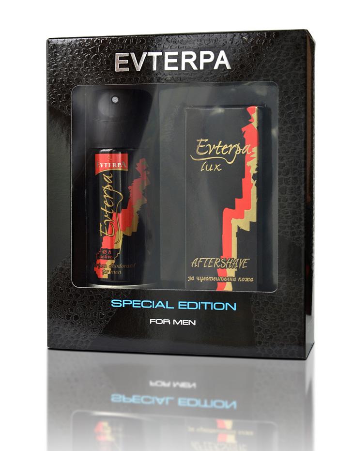 Ανδρικό  σετ δώρου Evterpa – Λοσιόν ξυρίσματος + Αποσμητικό - φωτογραφία 1