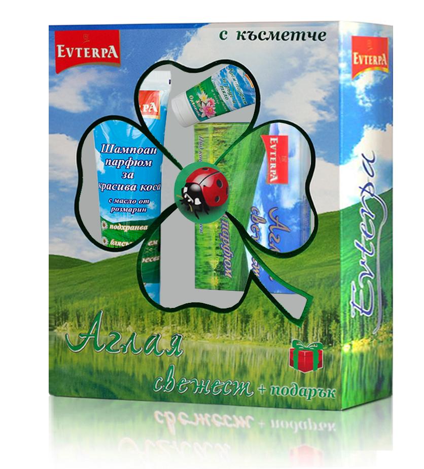 Дамски подаръчен комплект Детелина Шампоан парфюм + Сапун парфюм + Крем парфюм - снимка 1