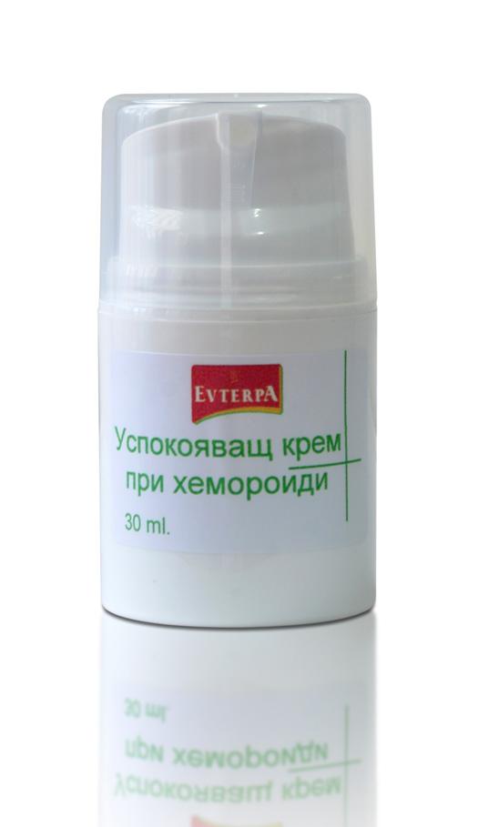 Soothing cream against hemorrhoids Evterpa - picture 1