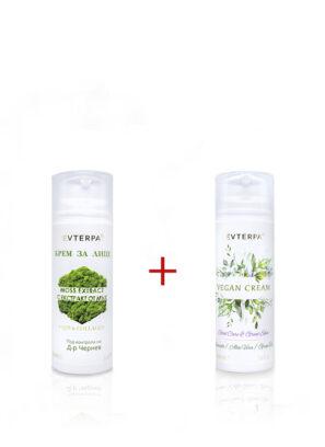 Vegan Anti-Wrinkle Cream + Face Cream with Moss Extract - picture 1
