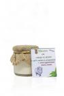 Face and neck mask with sheep placenta 10% and hyaluronic acid