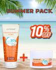 ПЛАЖНО МЛЯКО SPF 30 100 МЛ + СЛЪНЦЕЗАЩИТЕН КРЕМ ЗА ЛИЦЕ SPF 50 - снимка