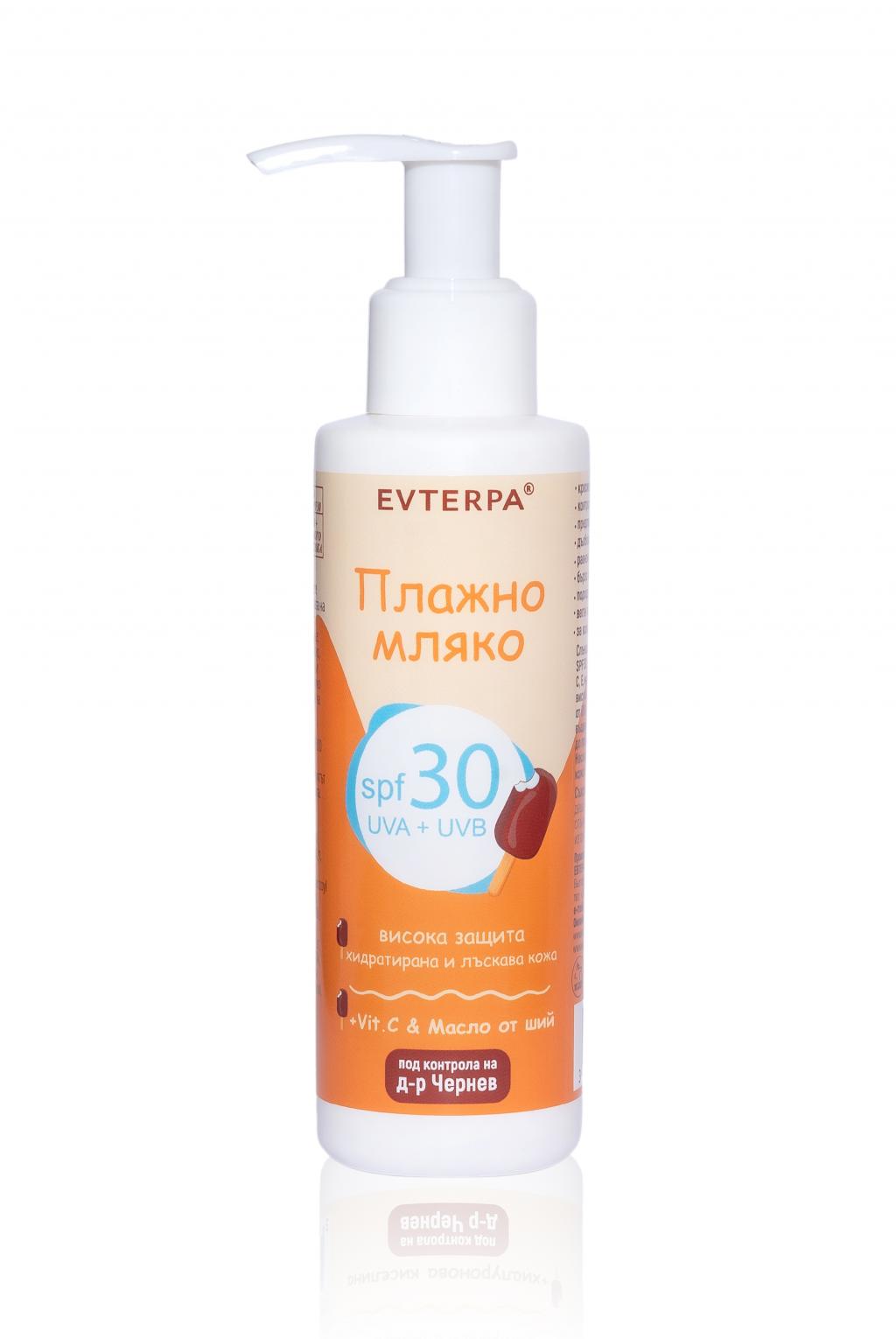 ПЛАЖНО МЛЯКО + SPF 30 - снимка 1